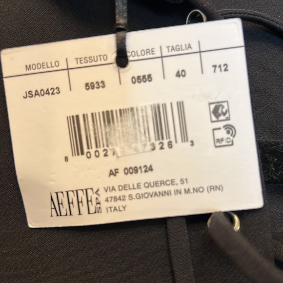 Jeremy Scott size 40 black dress - Picture 3 of 3